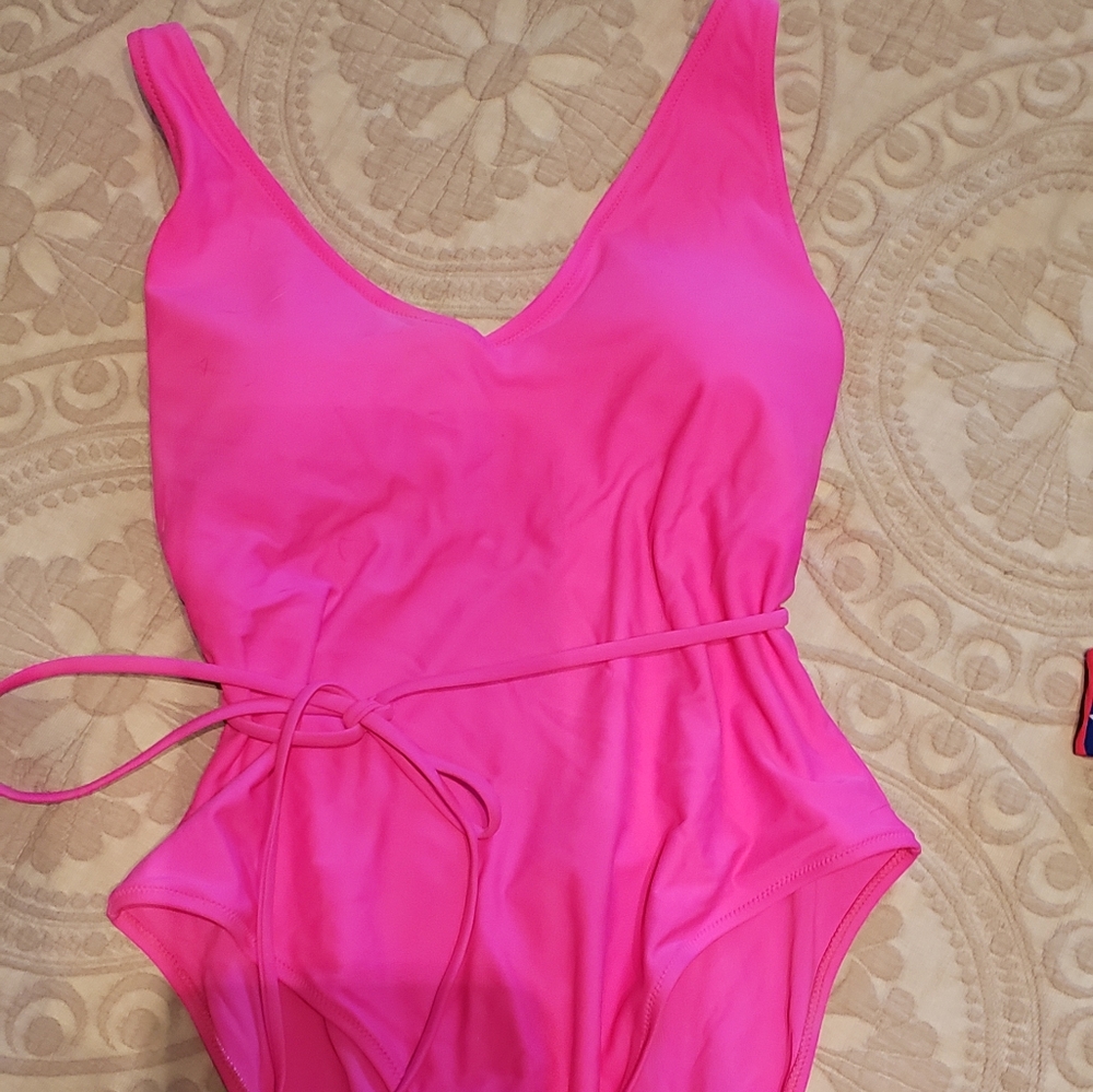 Shein Hot Pink Swimsuit